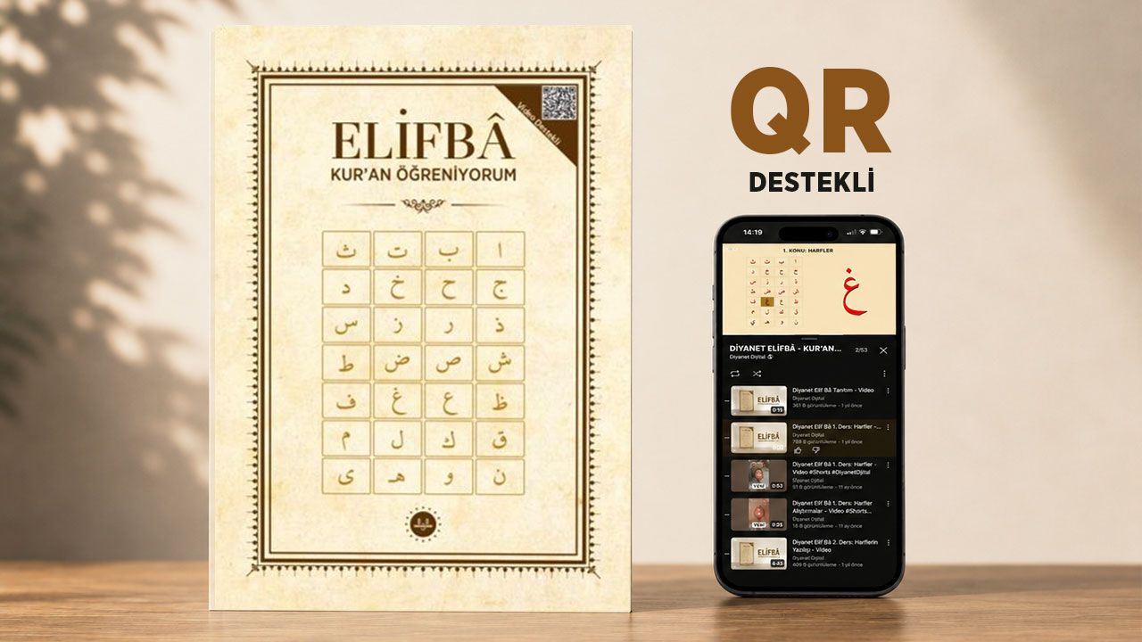 Diyanet’ten QR Kod Destekli Elif-Bâ Eğitim Seti