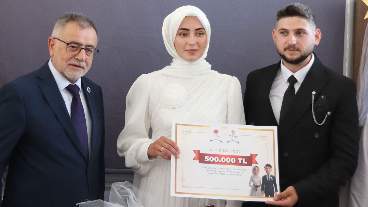 Çankırı'da, "İki İnsan Bir Hayat Projesi" hayat buldu