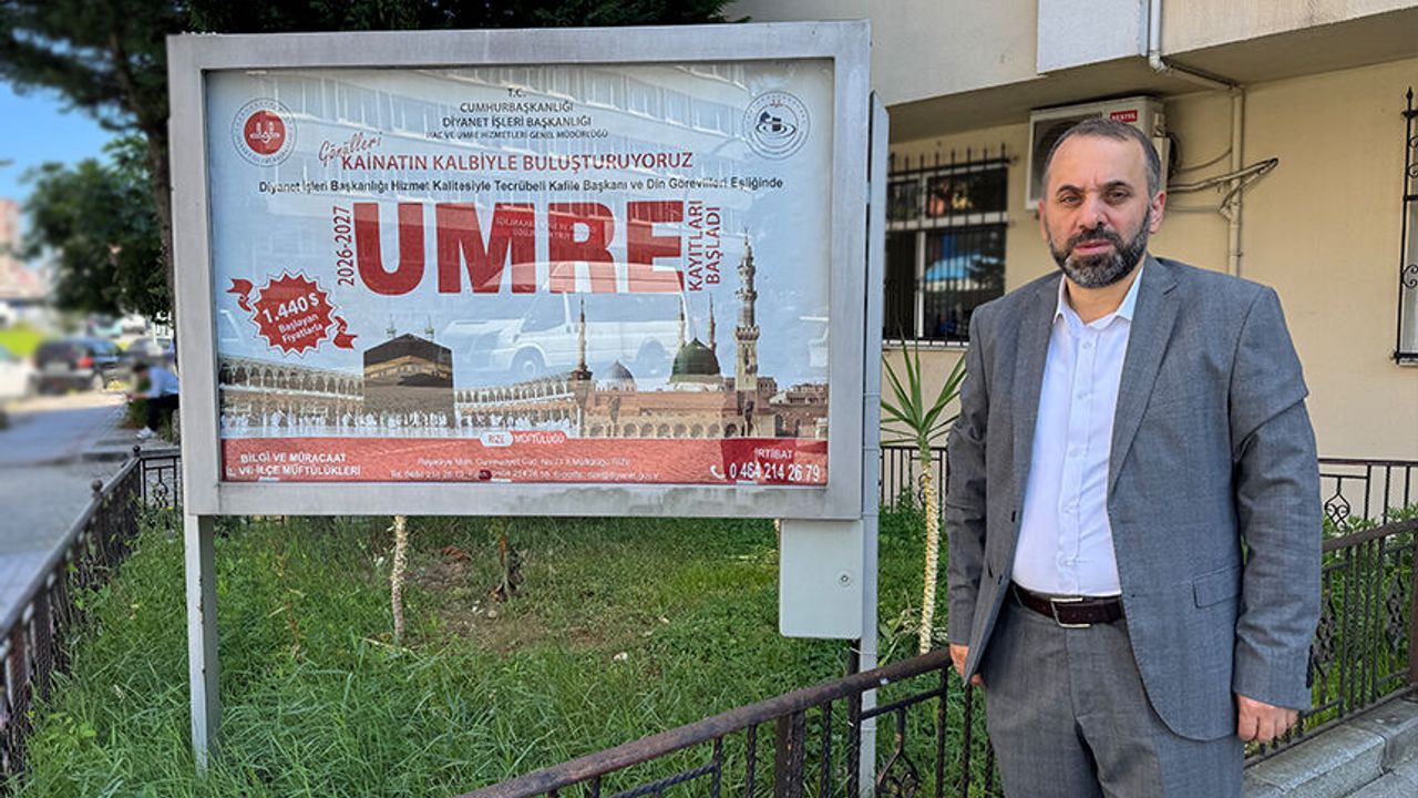 Rize’de özel umre turlarına ilgi artıyor