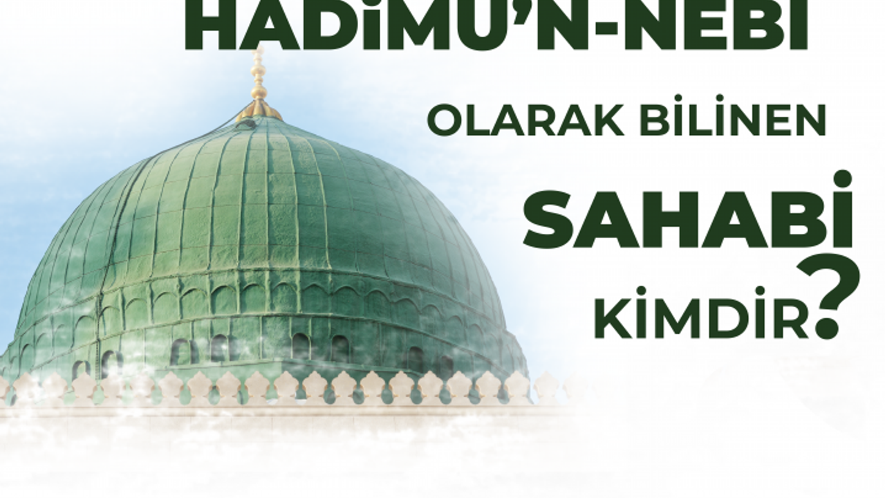 Peygamberimizin (sas) küçük sırdaşı