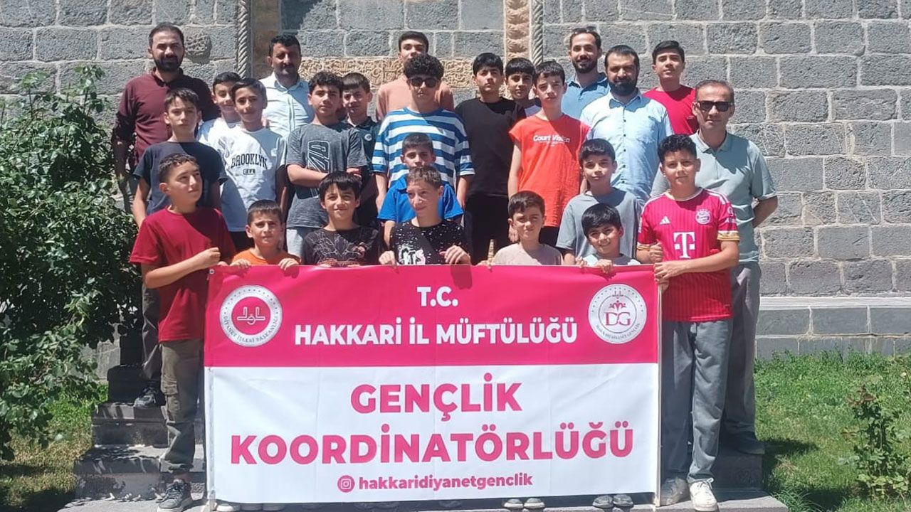 Hakkari'de öğrenciler kardeşlik kampında buluştu