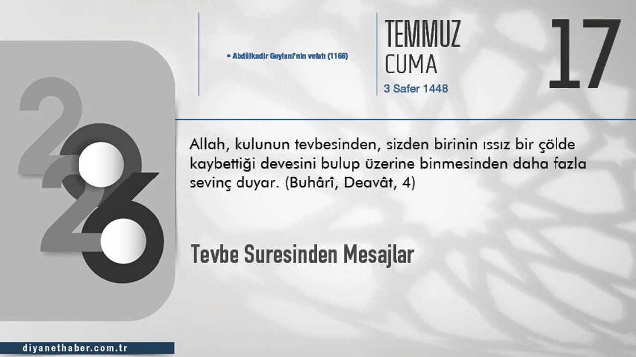 Tevbe Suresinden Mesajlar