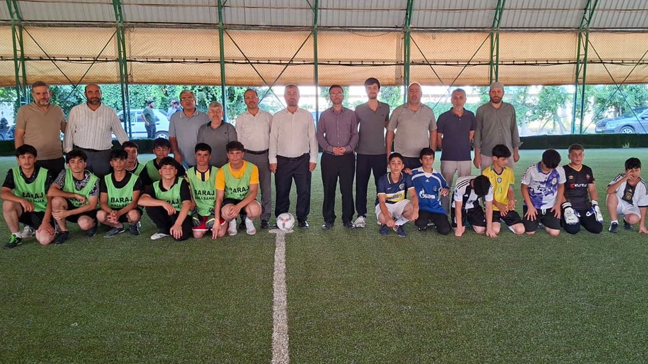 Kahta'da Yaz Kur’an Kursları arası futbol turnuvası başladı