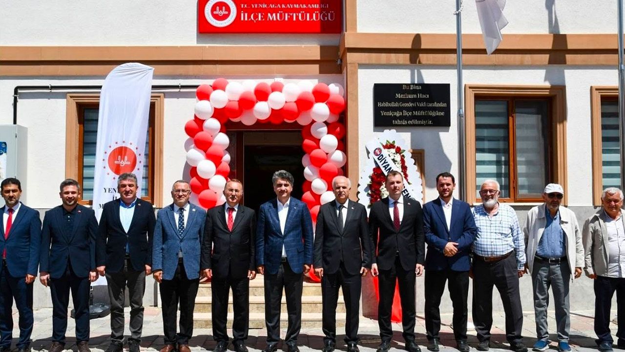 Yeniçağa İlçe Müftülüğü Yeni Hizmet Binasına kavuştu