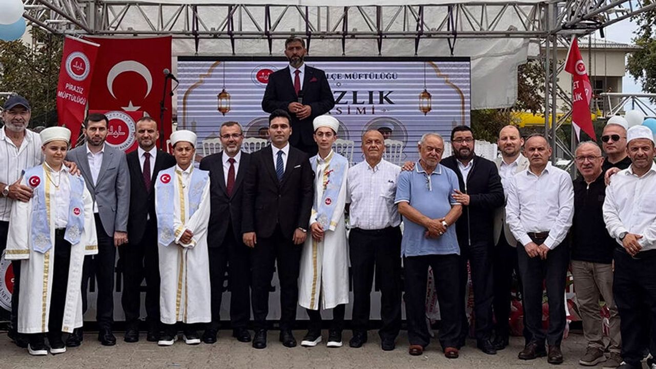 Piraziz’de ilk kez hafızlık icazet merasimi düzenlendi