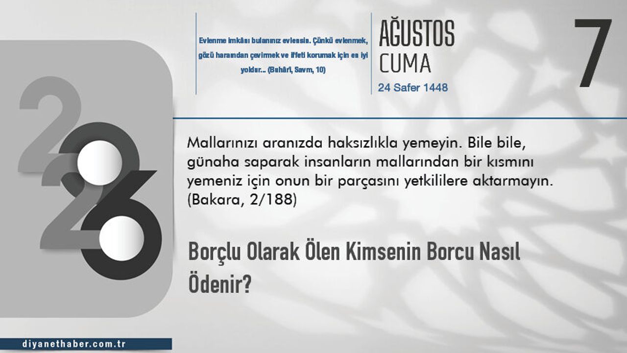 Borçlu Olarak Ölen Kimsenin Borcu Nasıl Ödenir?