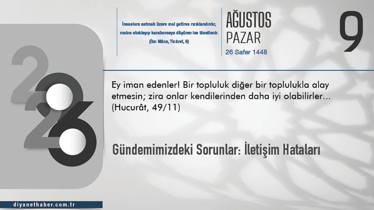 Gündemimizdeki Sorunlar: İletişim Hataları