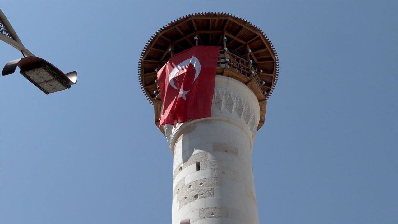 Gaziantep'te Fransız işgalinin izleri minare taşlarında