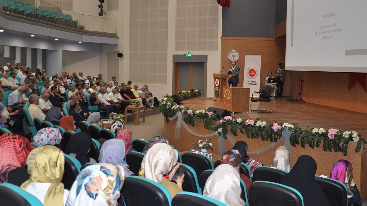 Balıkesir’de "Peygamberimiz ve Güzel Ahlak" konferansı