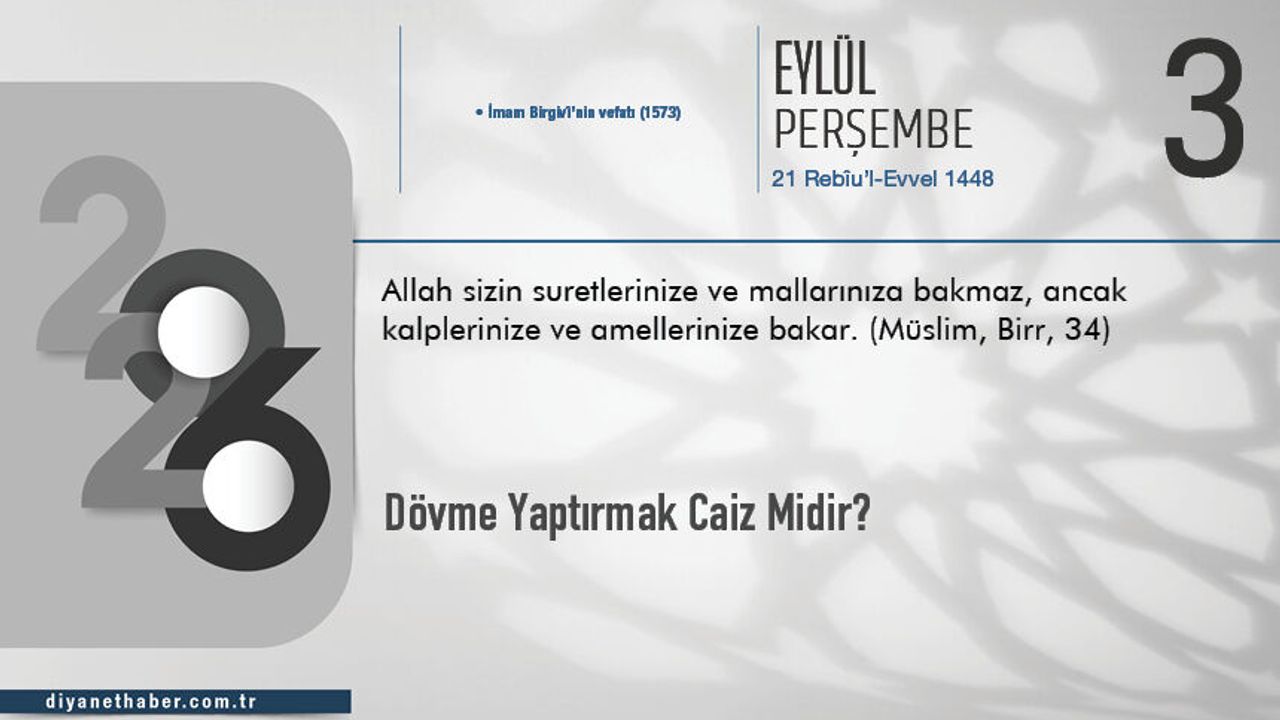 Dövme Yaptırmak Caiz Midir?