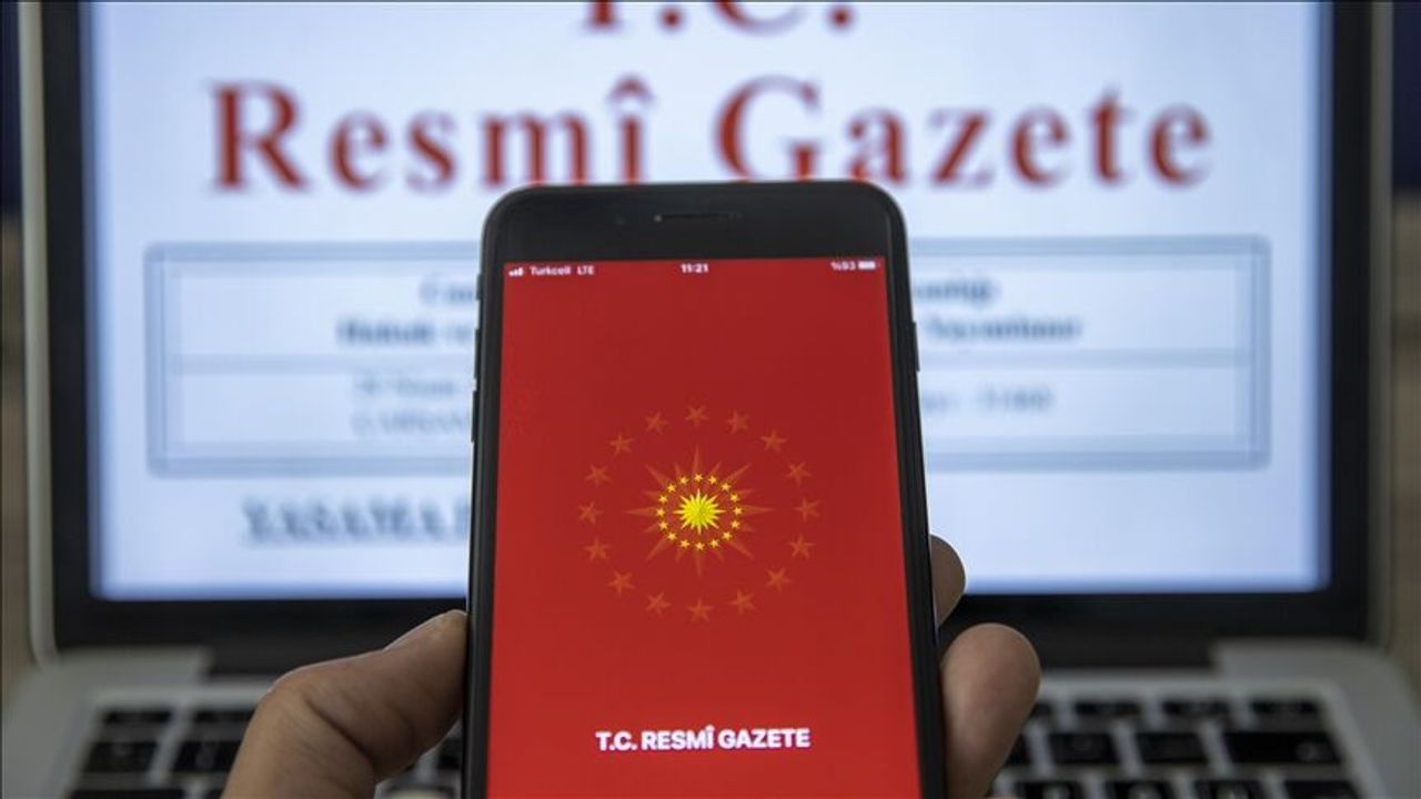 Bazı atama kararları Resmi Gazete'de