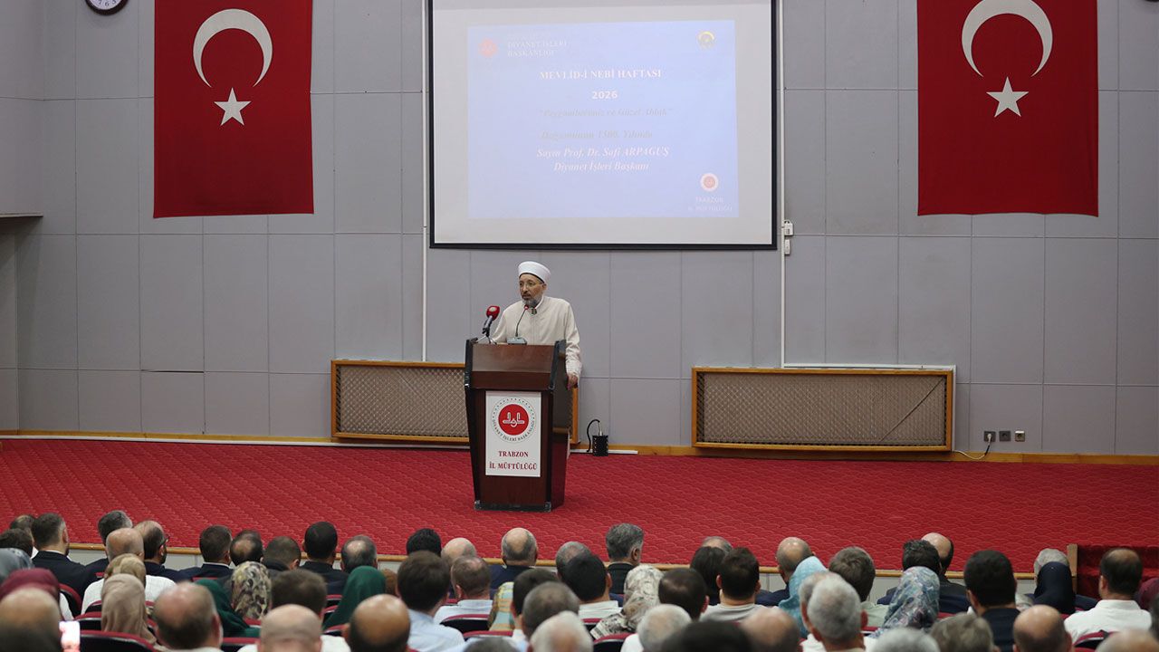 Başkan Arpaguş, Trabzon'da Mevlid-i Nebi Programı’na katıldı
