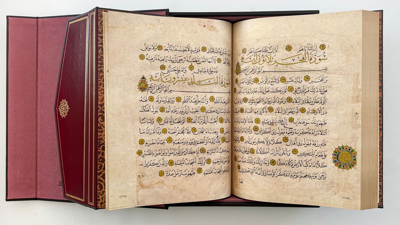 "Taşlıcalı Hüseyin Paşa Camii Mushaf-ı Şerifi"nin tıpkıbasımı tamamlandı