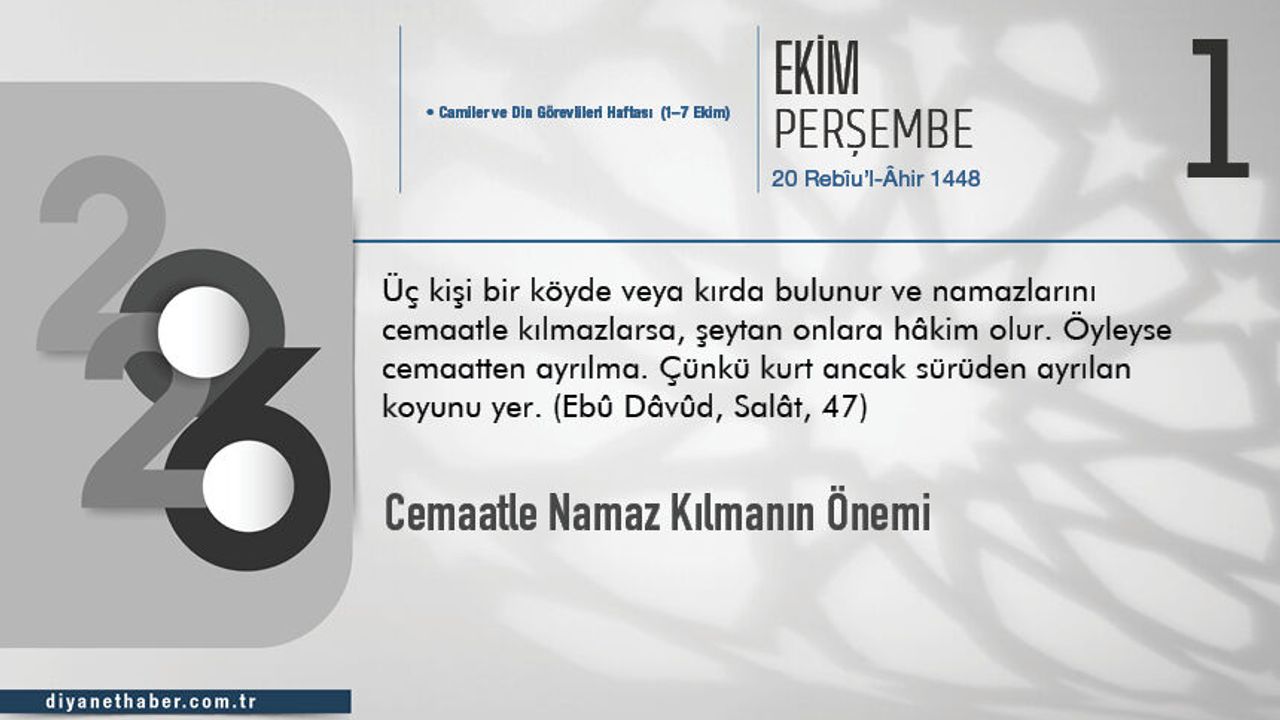 Cemaatle Namaz Kılmanın Önemi